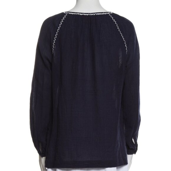 Tory Burch embroidered blouse- Small - Picture 3 of 3
